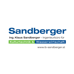 Logo von Sandberger Ingenieurbüro für Kulturtechnik und Wasserwirtschaft in Österreich.